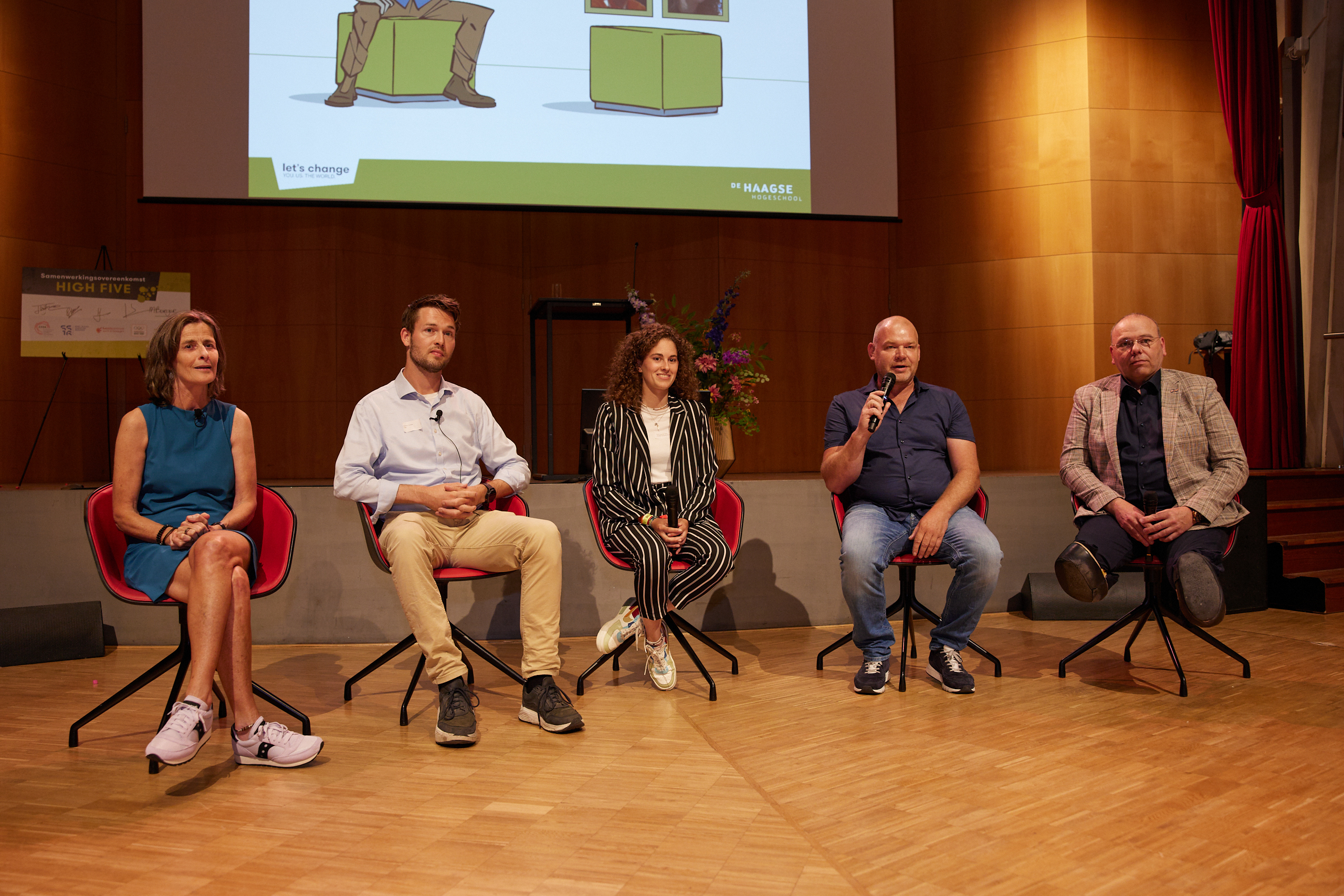 Monique Berger, Gertjan van der Linden, Doris van der Burg, Sjoerd Dreteler, Martijn Schaaper