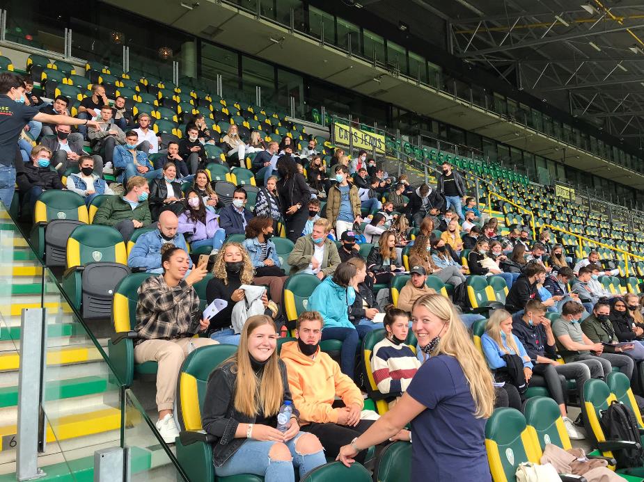 IVK studenten bij ADO Den Haag