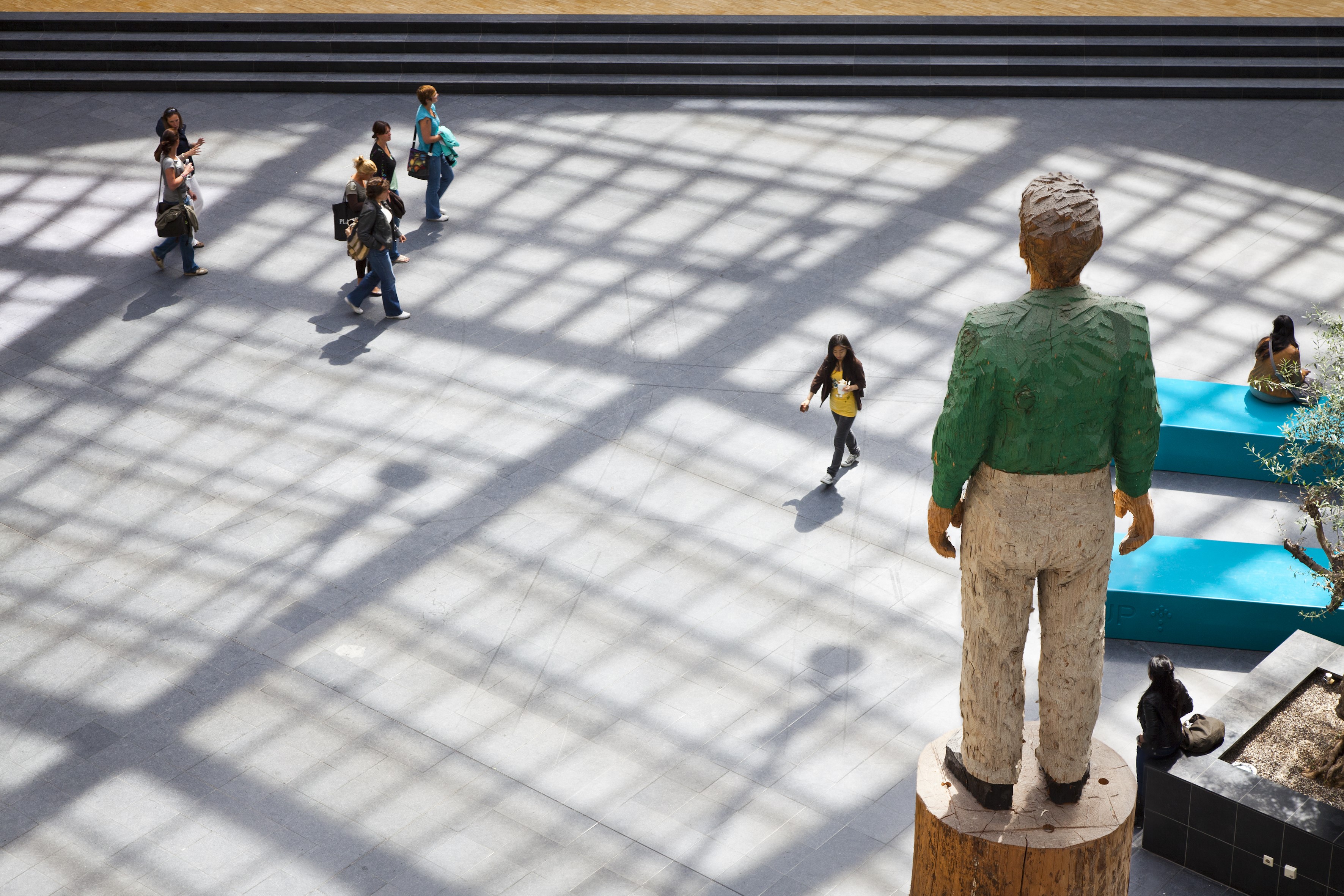 Beeld in Atrium