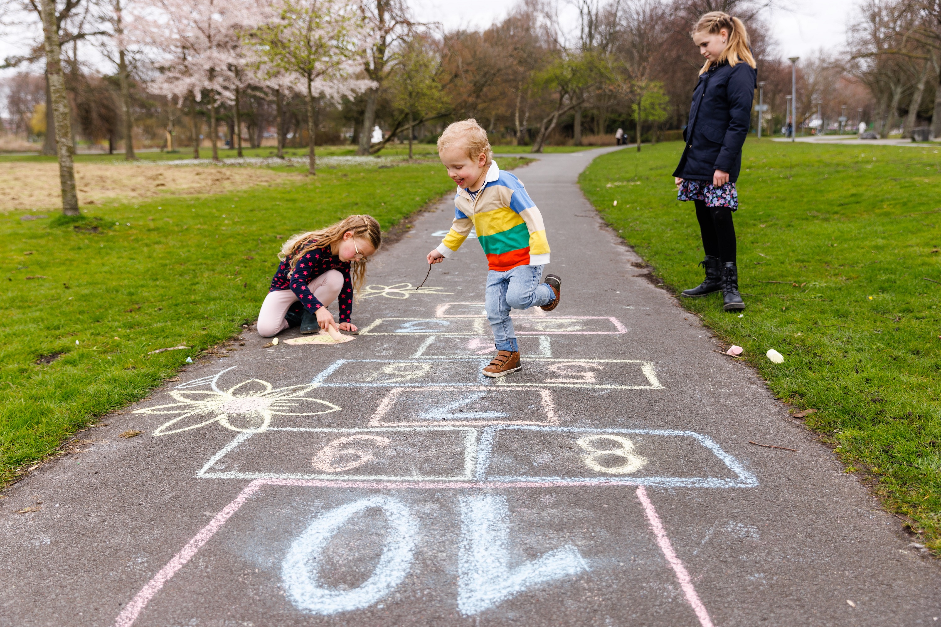 Spelende kinderen
