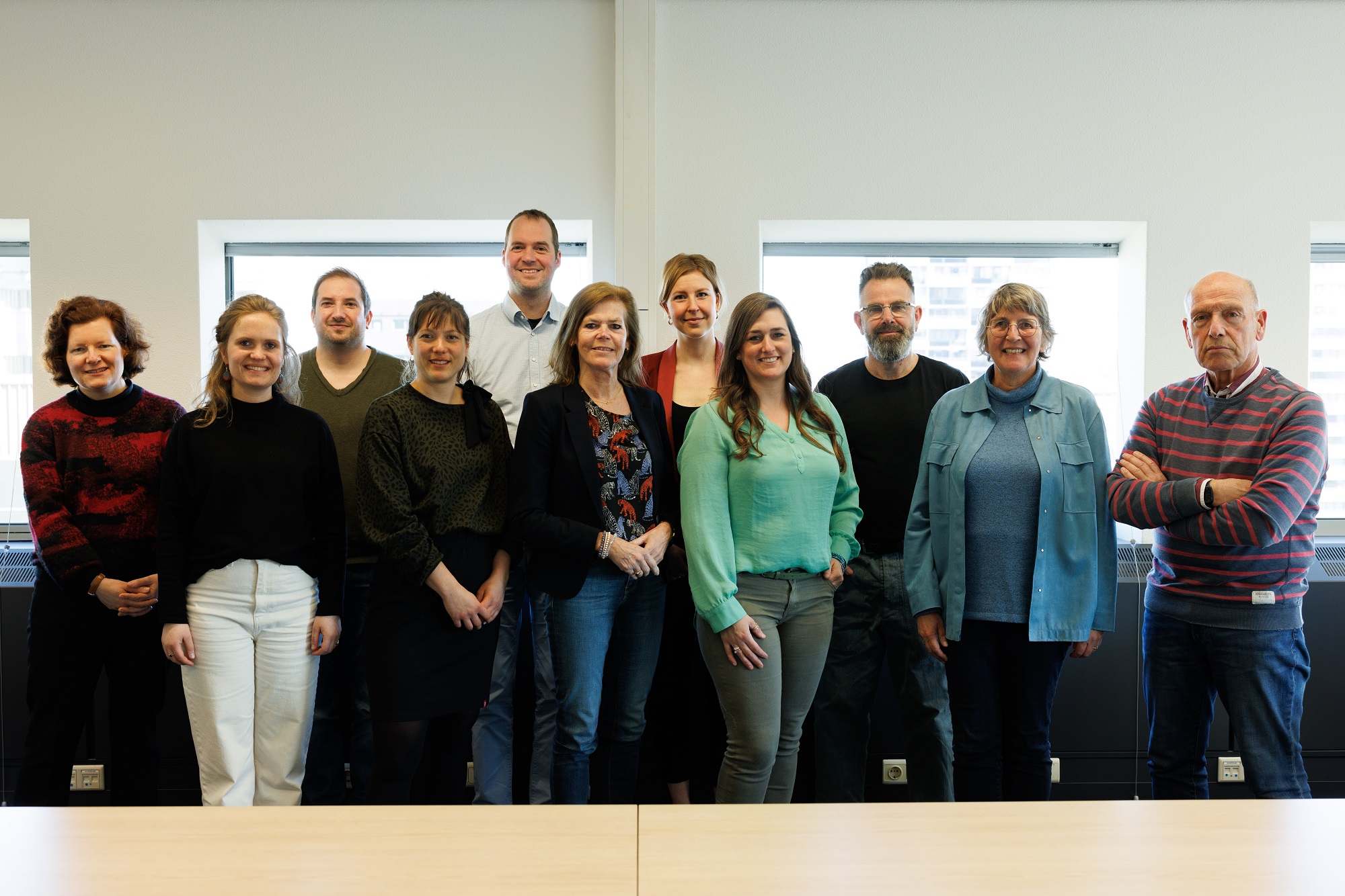 Teamleden kennisplatform Seniorvriendelijk Den Haag