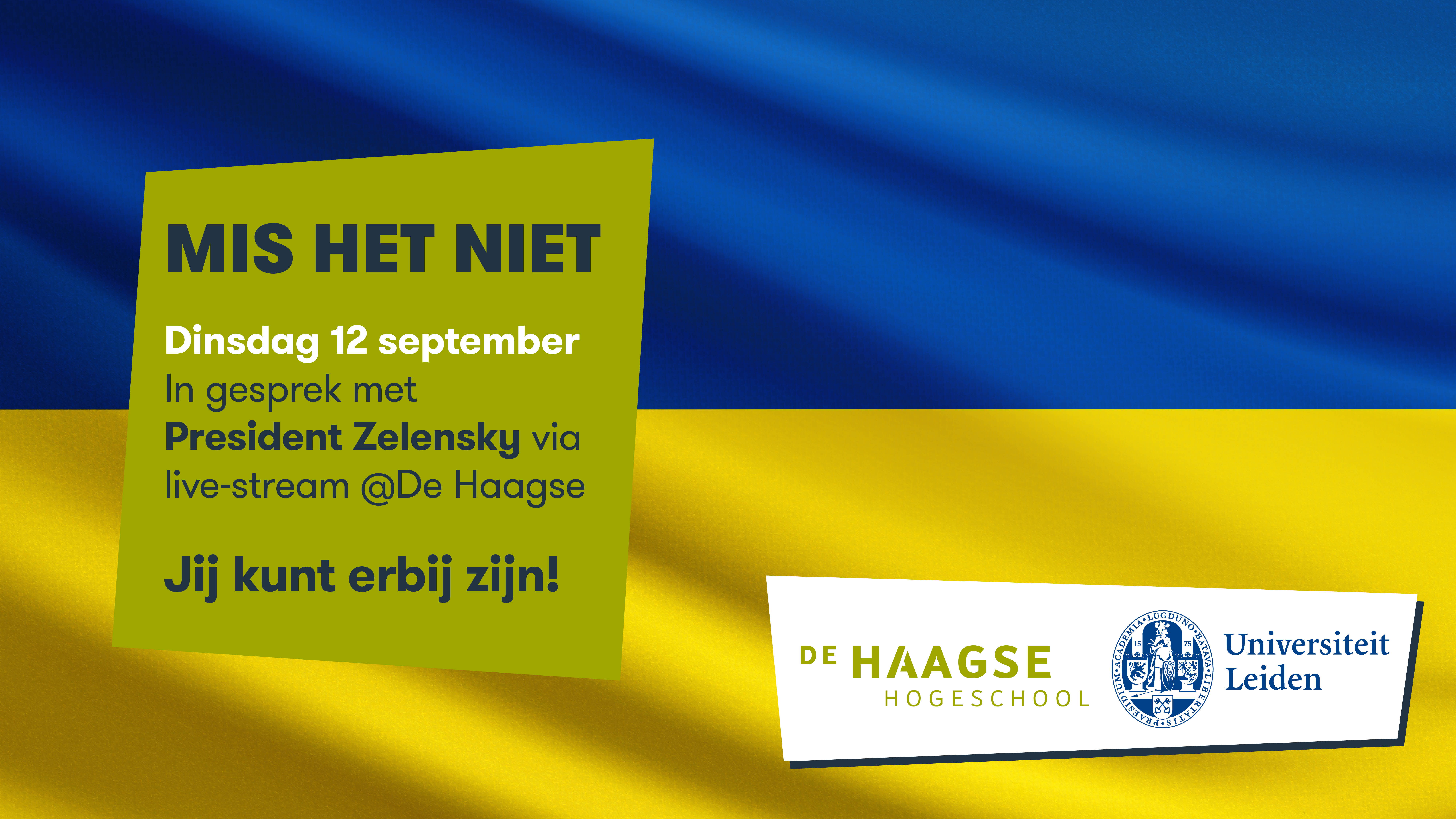 Zelensky gesprek met studenten