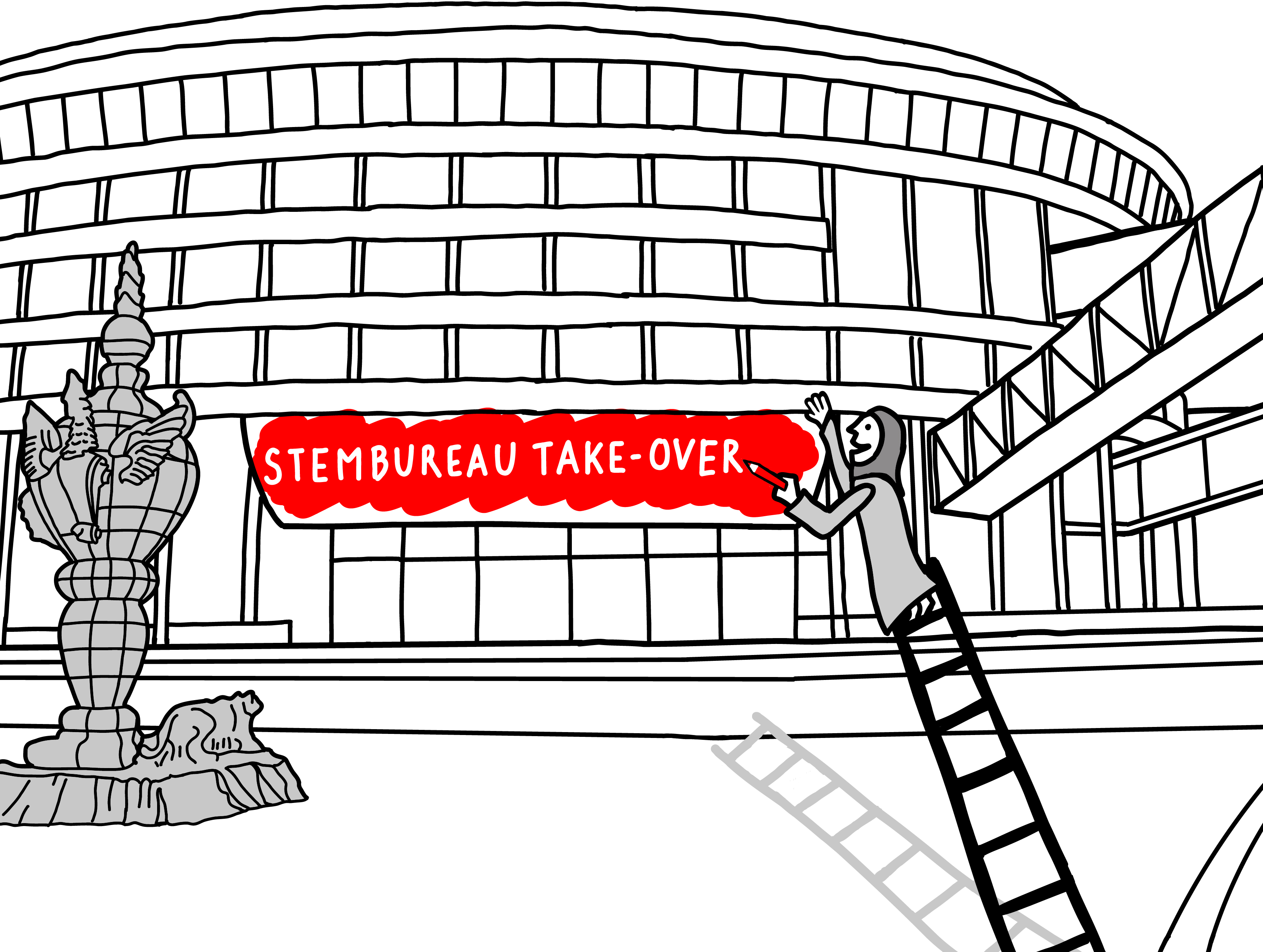 Stembureau Take-over