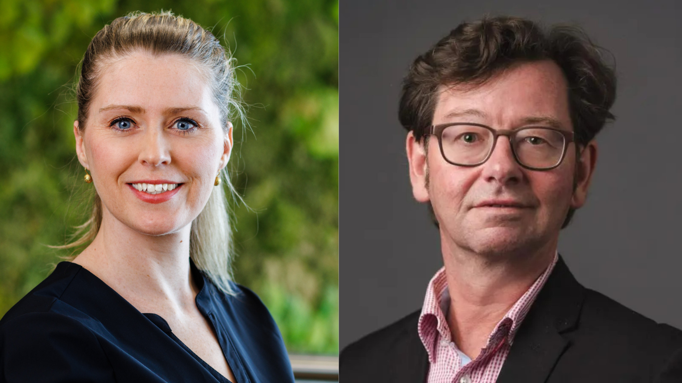 Simone Hackett en Jos Beelen