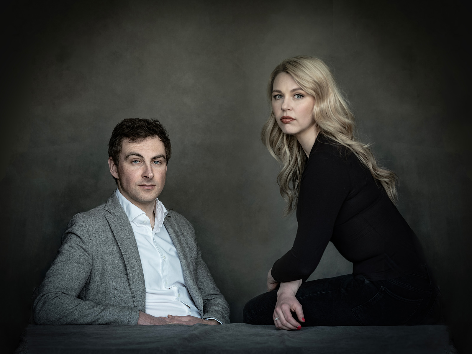 Foto van Lisa Loeb en Daniel Paarlberg