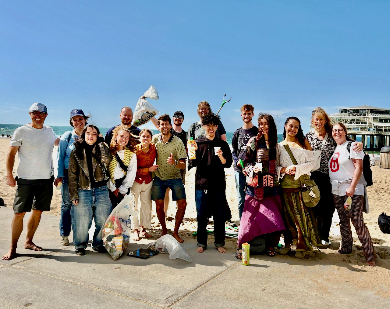 Beachcleanup Scheveningen