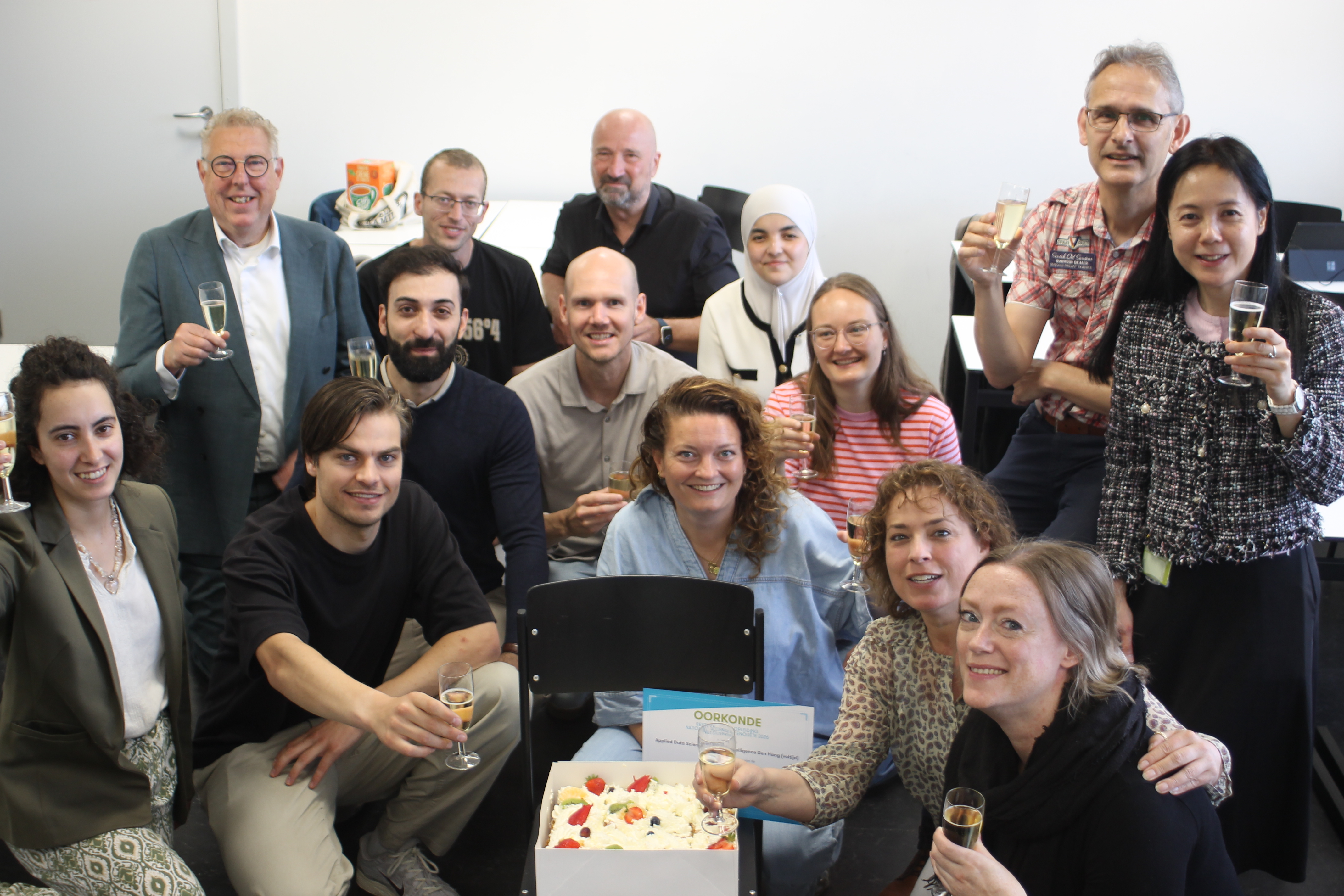 Groep mensen bij elkaar