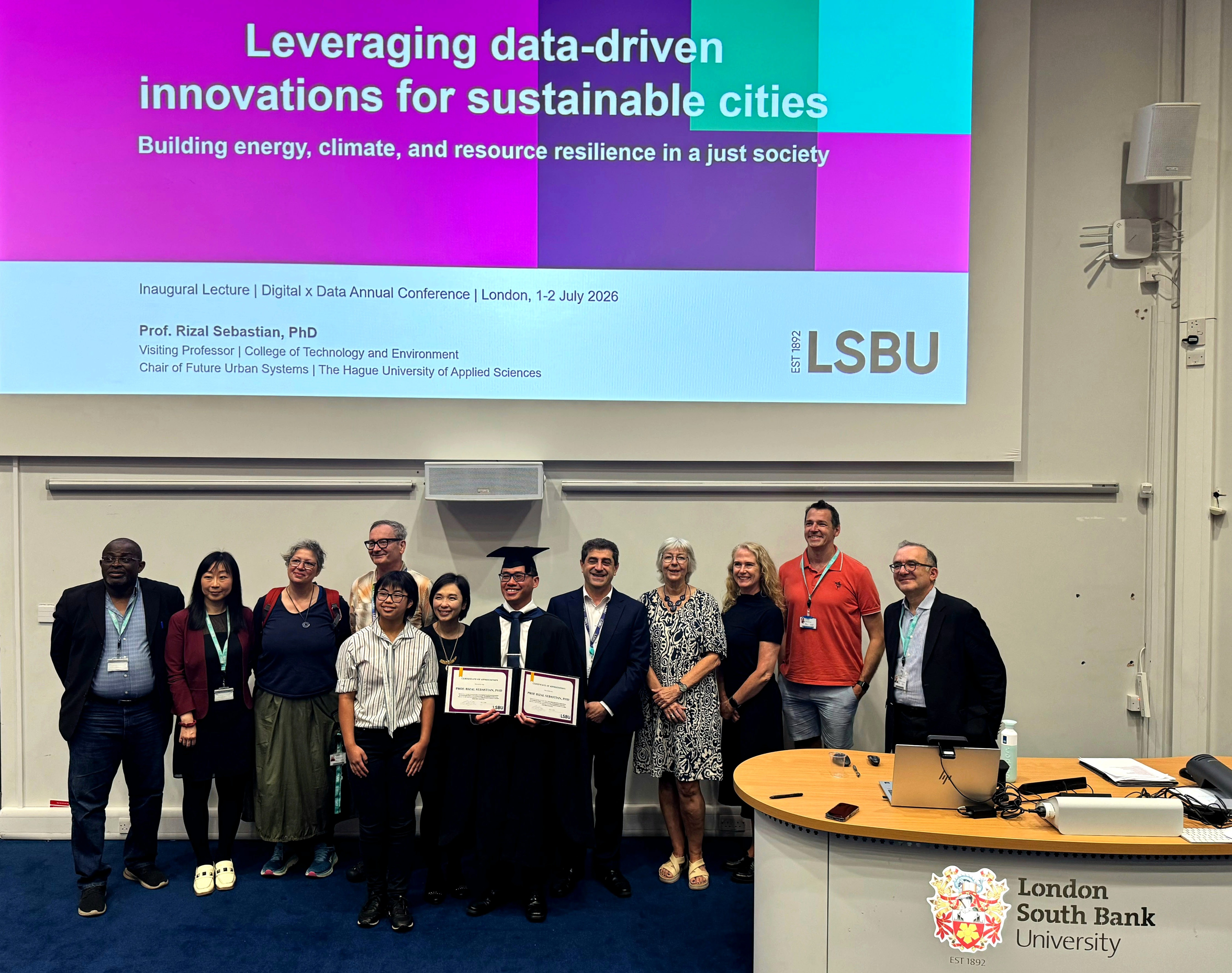 Rizal Sebastian London South Bank University